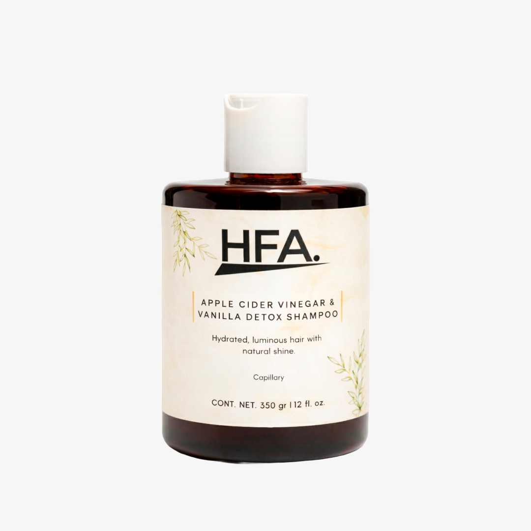 HFA. Apple Cider Detox Shampoo, Vanilla Scent 12 Ounces