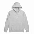 Heather Grey Heavyweight Organic Brushed Hood