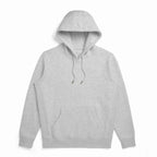 Heather Grey Heavyweight Organic Brushed Hood