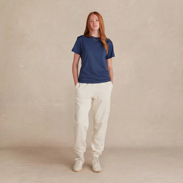 Natural Organic Heavyweight Brushed Cuffed Pant