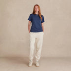 Natural Organic Heavyweight Brushed Cuffed Pant