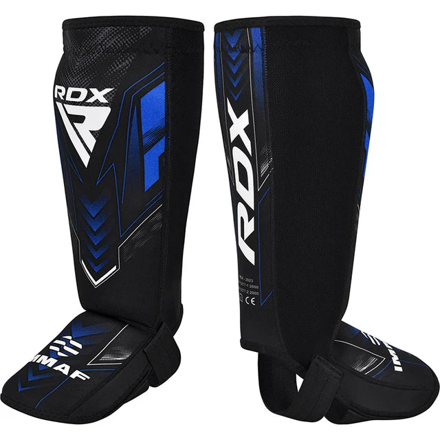 RDX IMMAF Approved Neoprene Shin Instep Guards