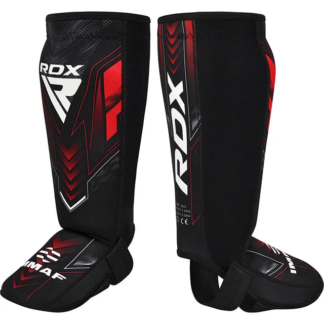 RDX IMMAF Approved Neoprene Shin Instep Guards