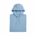 Cloudy Blue Heavyweight Organic Brushed Hood