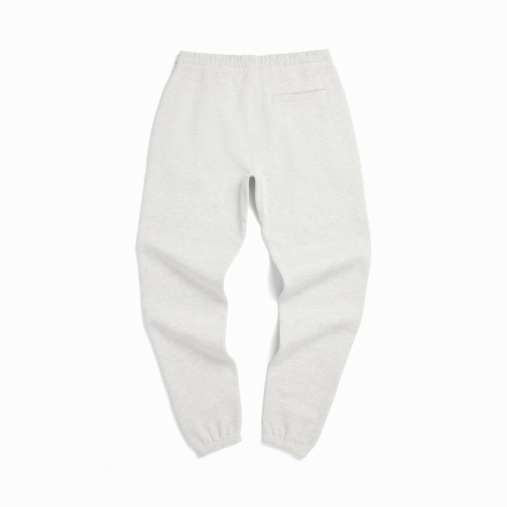 Ash Heather Organic Heavyweight Brushed Pant