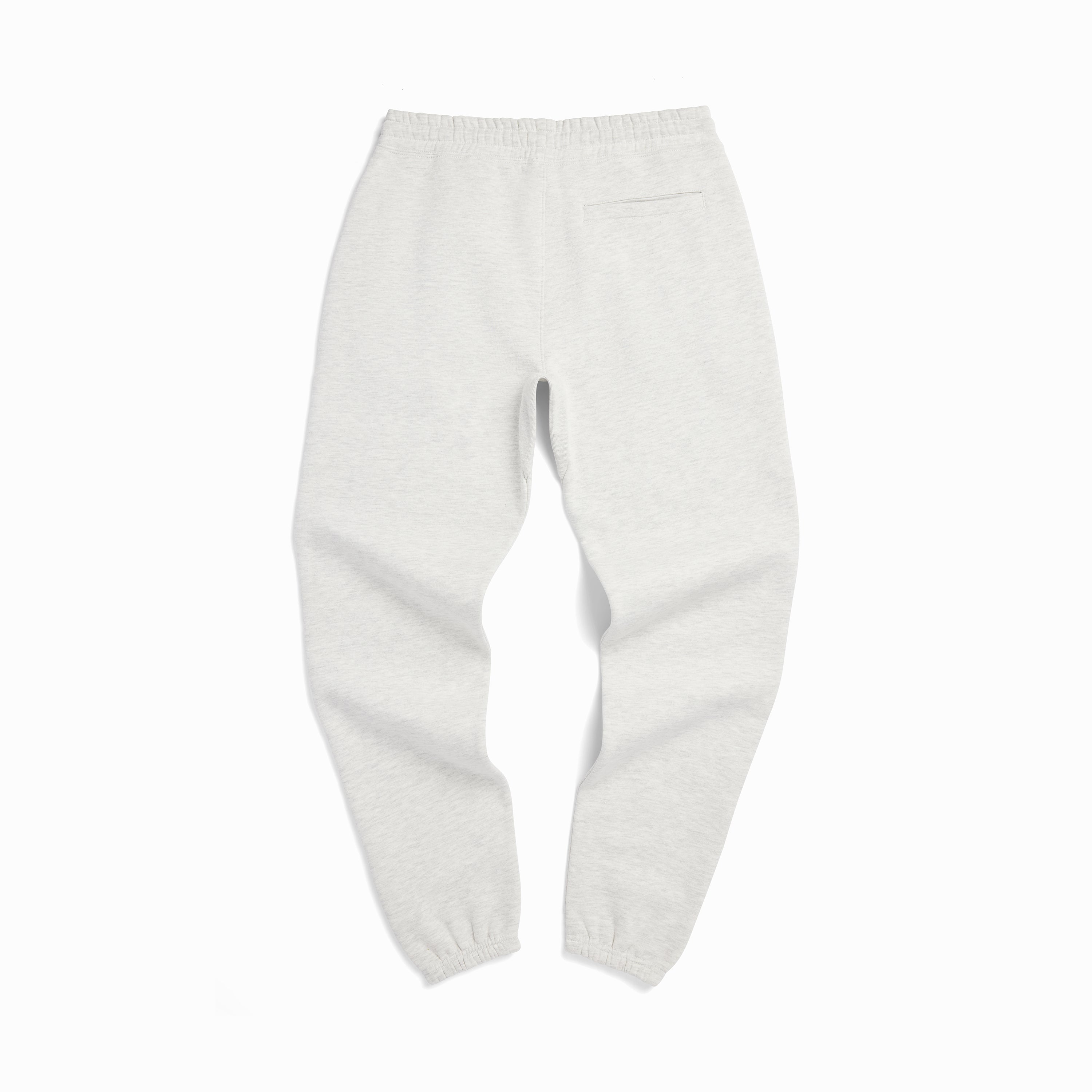 Ash Heather Organic Heavyweight Brushed Pant