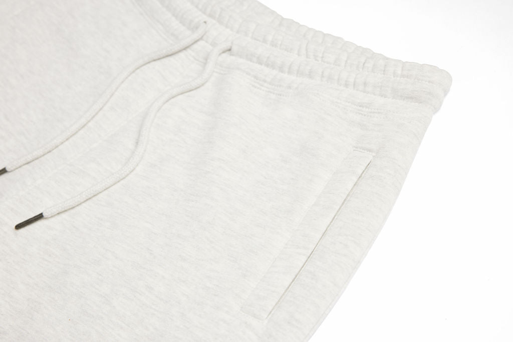 Ash Heather Organic Heavyweight Brushed Pant
