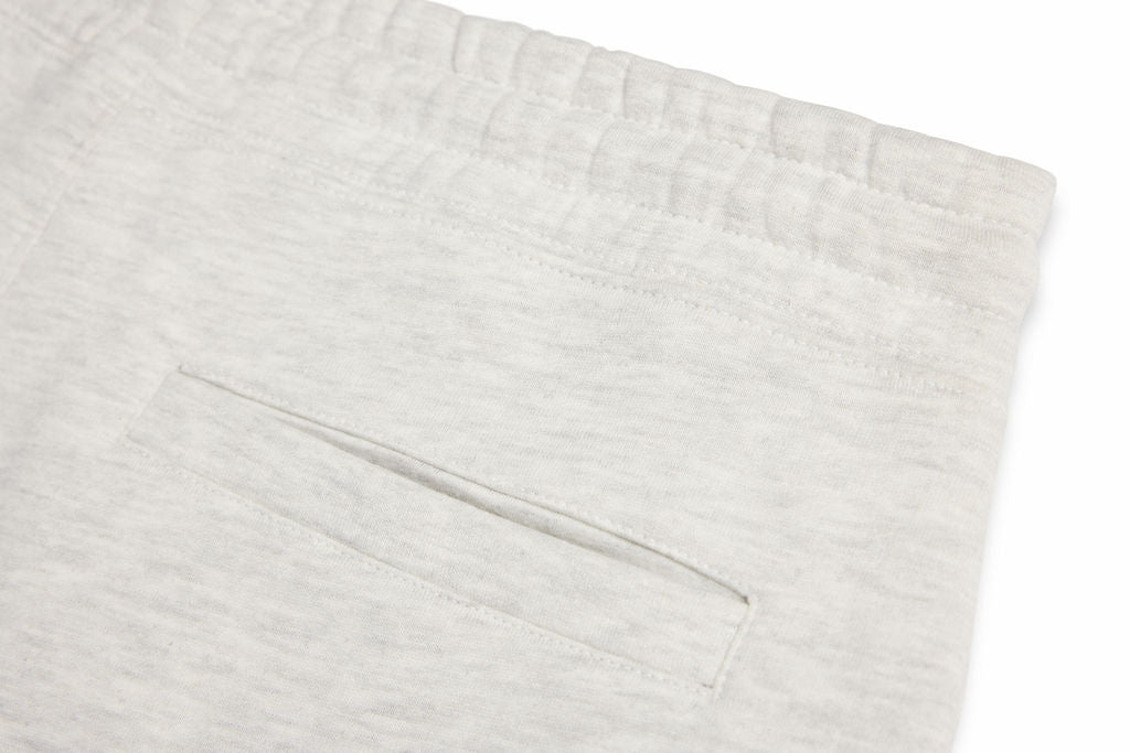 Ash Heather Organic Heavyweight Brushed Pant