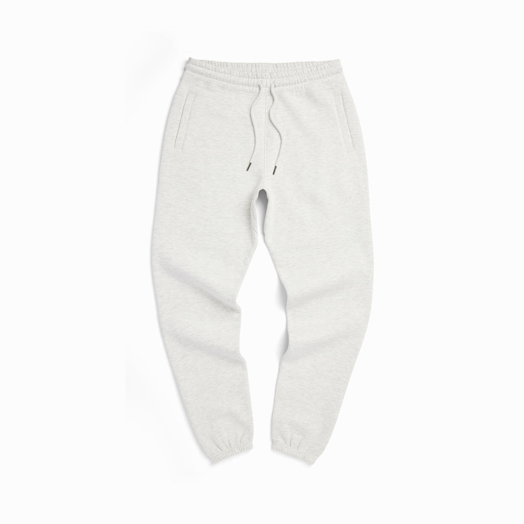 Ash Heather Organic Heavyweight Brushed Pant