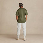 Ash Heather Organic Heavyweight Brushed Pant