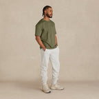 Ash Heather Organic Heavyweight Brushed Pant