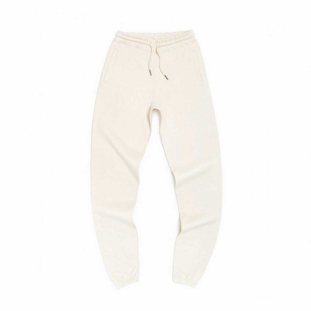 Black Organic Heavyweight Brushed Pant