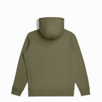 Military Olive Heavyweight Organic Brushed Hood