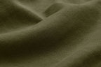 Military Olive Heavyweight Organic Brushed Hood