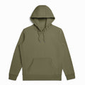Military Olive Heavyweight Organic Brushed Hood