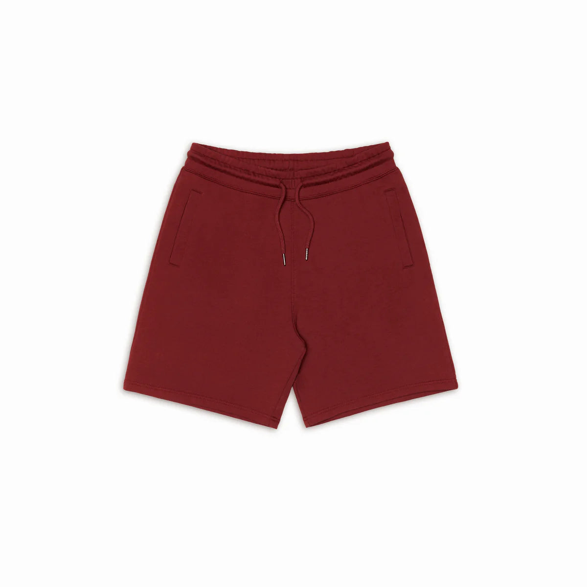 Oxblood Midweight Organic French Terry Short