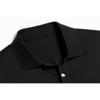 Men's Black Pima Polo