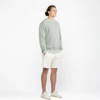 Sage Organic Cotton French Terry Crewneck Sweatshirt