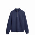 Pine Ultra Heavyweight Organic French Terry Quarter Zip - Unisex