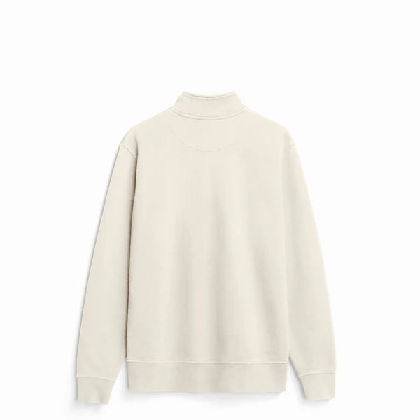 Parchment Ultra Heavyweight Organic French Terry Quarter Zip - Unisex
