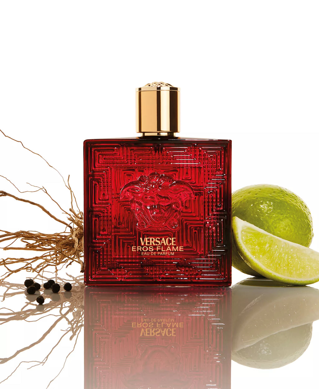 Men's Eros Flame Eau de Parfum Spray, 3.4-oz.