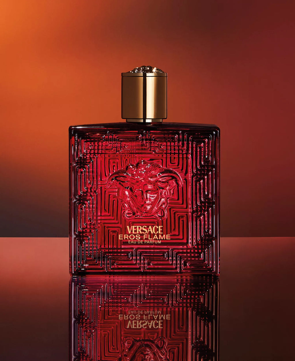 Men's Eros Flame Eau de Parfum Spray, 3.4-oz.