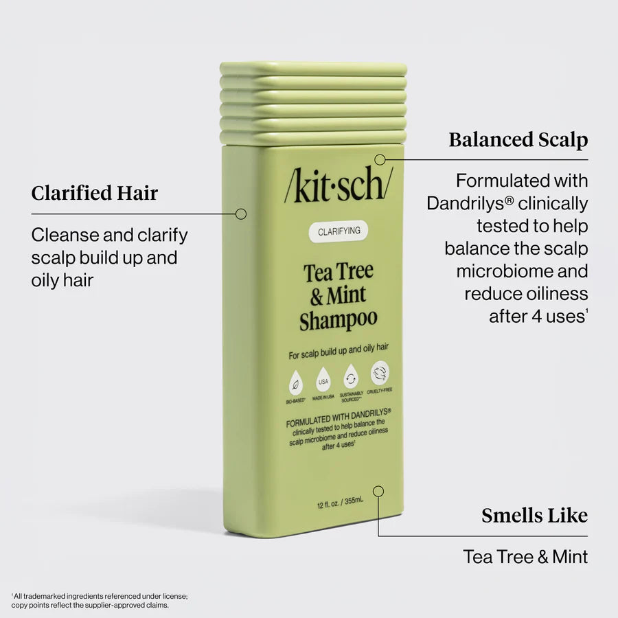 Tea Tree & Mint Clarifying Shampoo, 12 oz