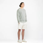 Sage Midweight Organic French Terry Crew