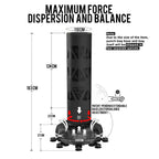 RDX KT Ronin 6ft Free Standing Target Punch Bags With Mitts Set
